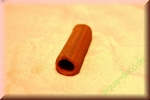 Tonhöhle Terra/Schwarz ca. 6,0 cm Länge ca. 2,0 cm Durchmesser